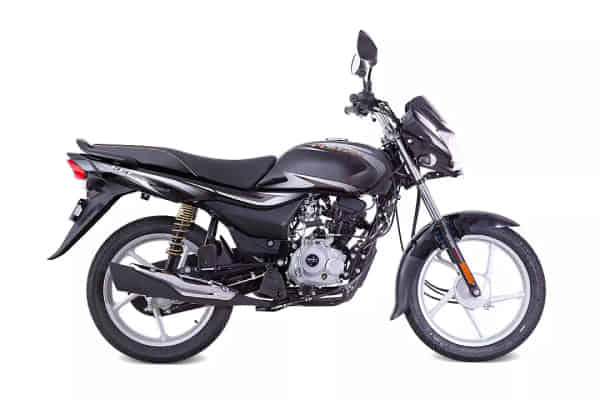 Bajaj Platina 100 in Black & Silver
