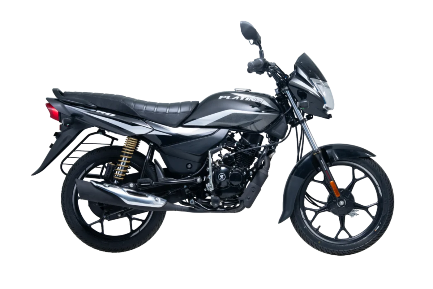 Platina 110 in Black & White Platina 110 in Black & White