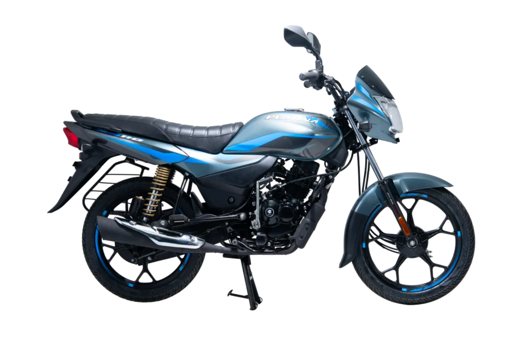 Bajaj Platina 110 in Blue Bajaj Platina 110 in Blue