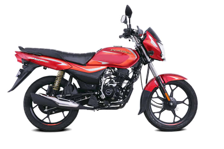 Bajaj Platina 110 in  Cocktail Wine Red - Orange
