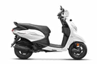 Hero Pleasure Plus Pearl Silver White colour Scooters Hero Pleasure Plus Pearl Silver White colour Scooters