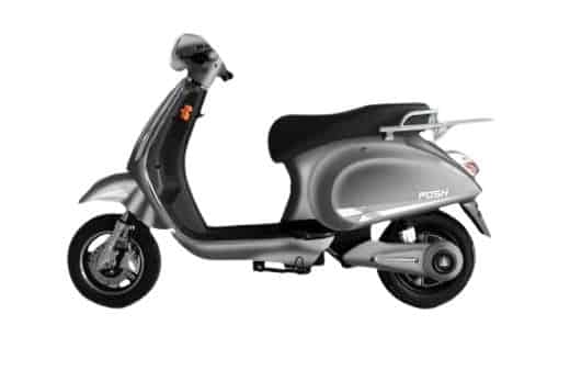 Wroley E-Scooter Posh in Grey