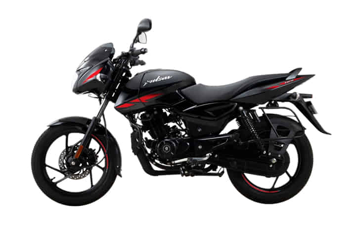 Pulsar 125 in BLACK RED