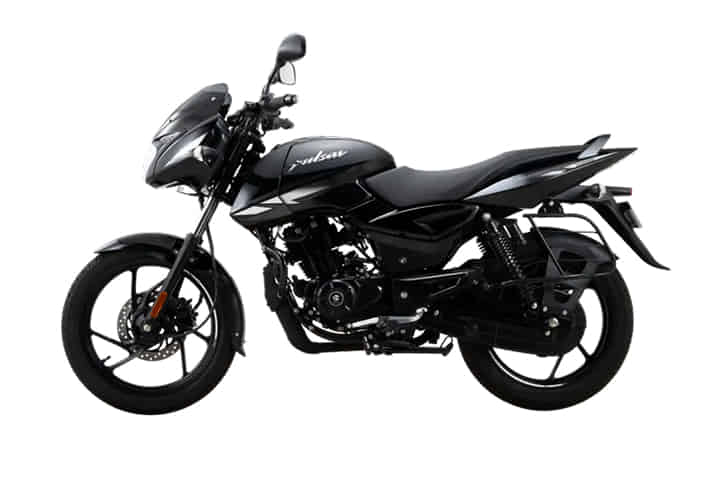 Pulsar 125 undefined in BLACK SILVER
