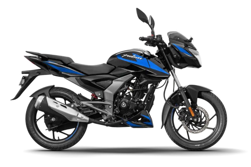 Pulsar 125 Ebony Black + Cyan Blue Pulsar 125 Ebony Black + Cyan Blue