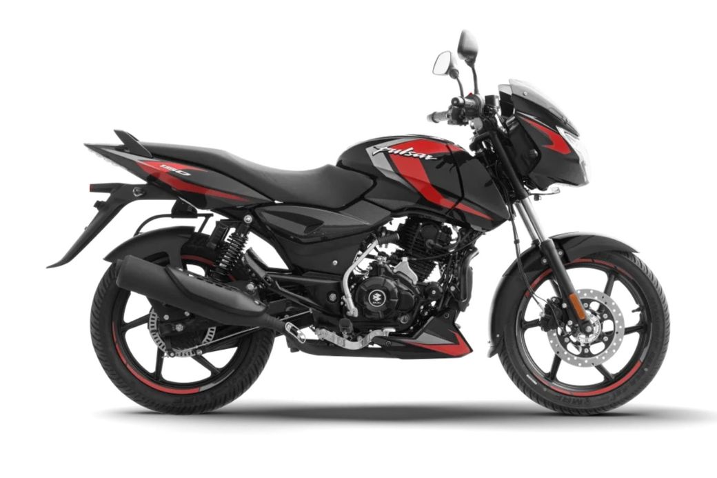 Bajaj Pulsar 150 in Ebony Black Cherry Red
