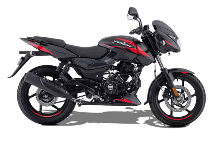 Bajaj Pulsar 150 Twin Disc  2020-2025 in Sparkle Black Red (Twin Disc)