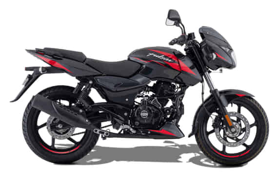 Pulsar 150 Twin Disc 2020-2025 in Sparkle Black Red (Twin Disc)