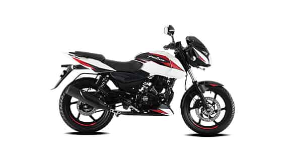 Pulsar 180 in Pearl White Pulsar 180 in Pearl White