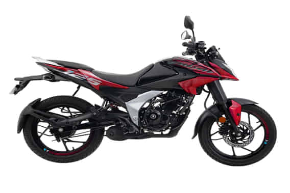Pulsar N125 2024-2026 in Ebony Black - Cocktail Wine Red Pulsar N125 2024-2026 in Ebony Black - Cocktail Wine Red