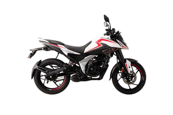 Pulsar N125 2024-2026 in Pearl Metallic White Pulsar N125 2024-2026 in Pearl Metallic White