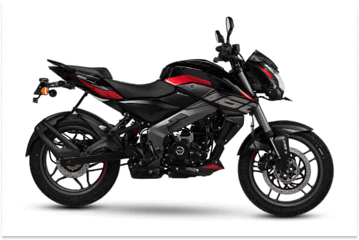 Pulsar NS160 in Ebony Black