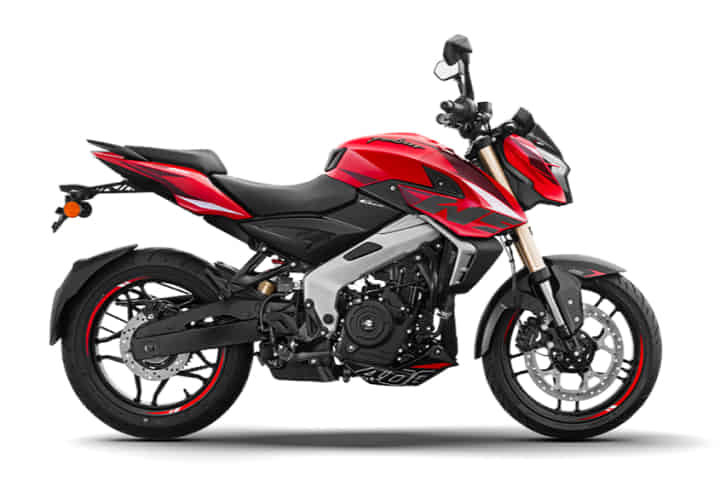 Pulsar NS400Z in Glossy Racing Red