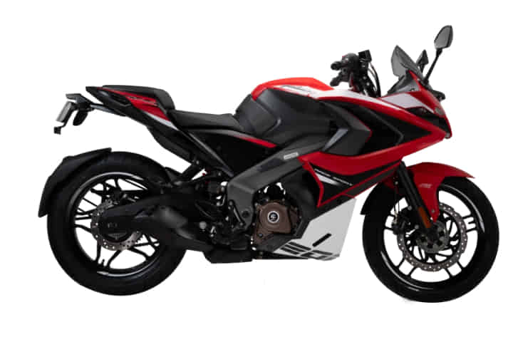 Bajaj Pulsar RS 200 in Glossy Racing Red