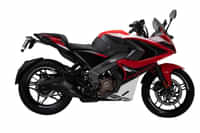 Bajaj Pulsar RS 200 Glossy Racing Red colour Bikes