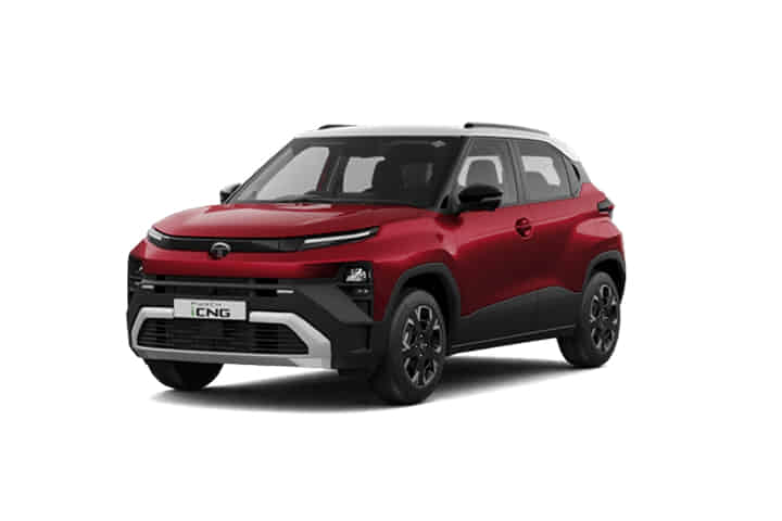 Punch CNG in Bengal Rough With White Roof