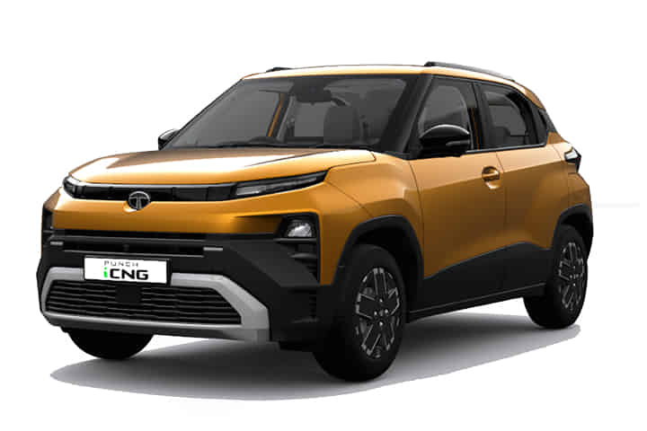 Tata Punch CNG in Caramel