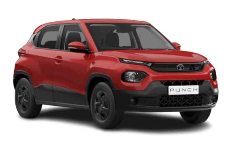 Tata Punch 2021-2026 in Calypso Red