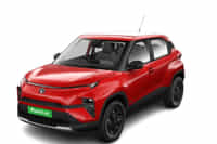 Tata Punch EV Fearless Red colour Cars