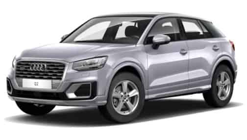 Audi Q2 2020-2023 in  Floret Silver Metallic