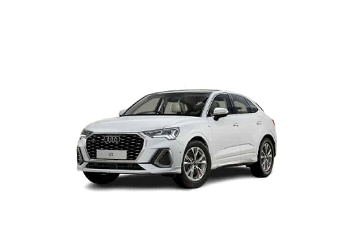 Q3 Sportback in Glacier White Metallic Q3 Sportback in Glacier White Metallic