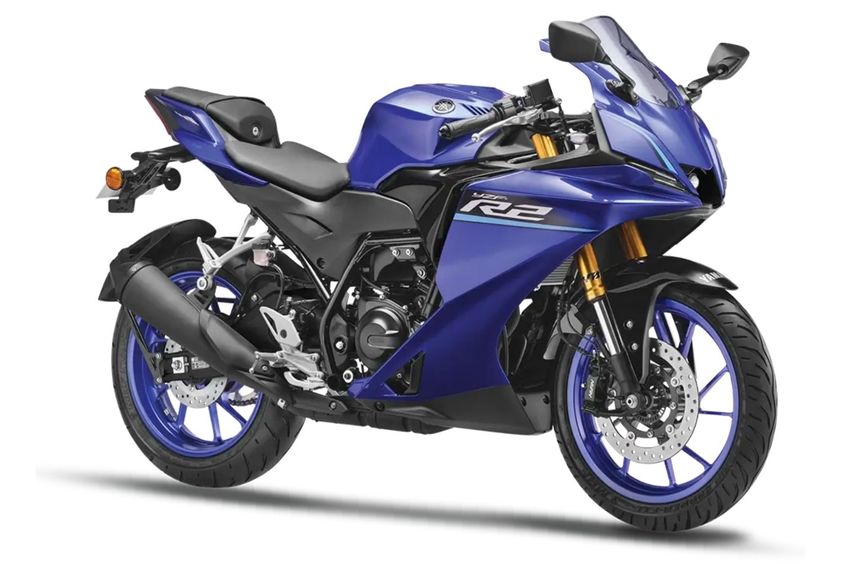 Yamaha R2 in Racing Blue