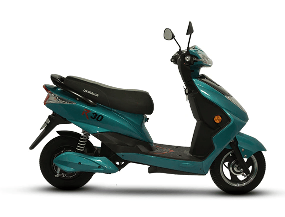 R30 electric scooter undefined in Cyan