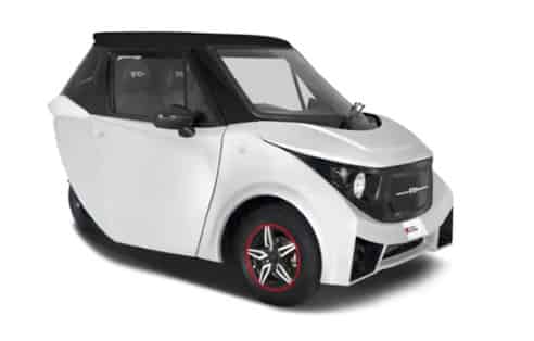 R3 in White With Black Roof