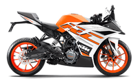 KTM RC 125 2020-2022 Orange colour Bikes KTM RC 125 2020-2022 Orange colour Bikes