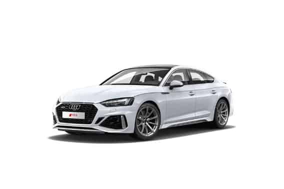 RS5 in Glacier White Metallic RS5 in Glacier White Metallic