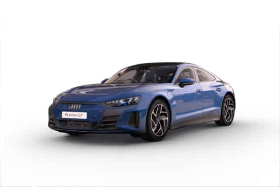 RS E-Tron GT 2021-2025 in Ascari Blue Metallic