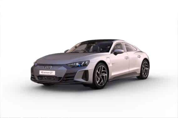 RS E-Tron GT 2021-2025 in Floret Silver Metallic