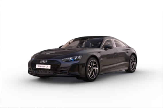 RS E-Tron GT 2021-2025 in Mythos Black Metallic