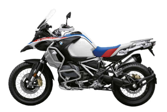 R 1250 GS Adventure 2021-2026 in White with Racing Blue and Red R 1250 GS Adventure 2021-2026 in White with Racing Blue and Red