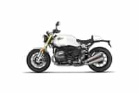BMW R NineT Mineral Whute Metallic Sunset Yellow colour Bikes
