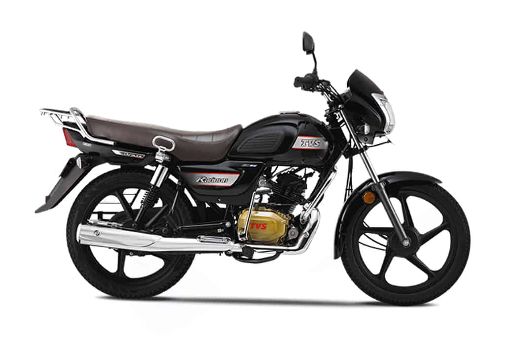 TVS Radeon in Metal Black