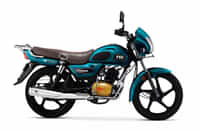 TVS Radeon Starlight Blue colour Bikes