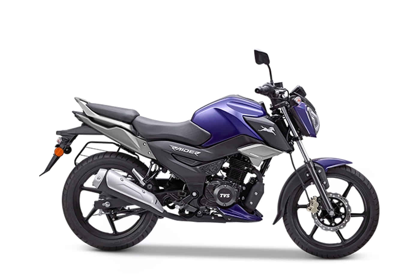 Raider 125 in Blazing Blue