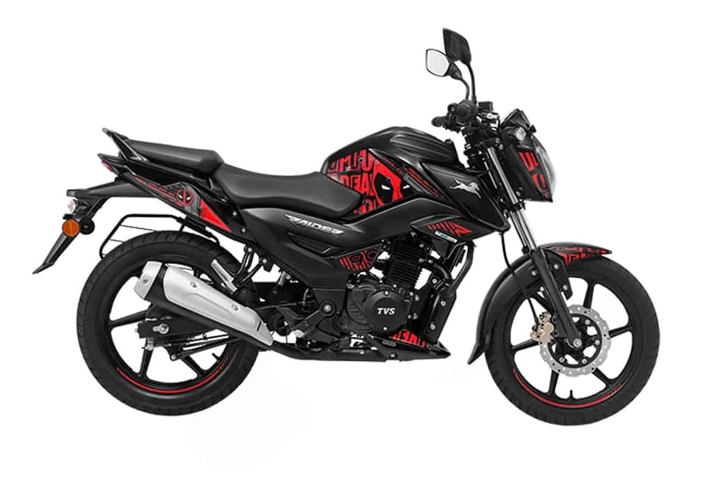TVS Raider 125 in Deadpool