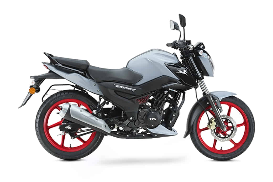 TVS Raider 125 in Nardo Grey