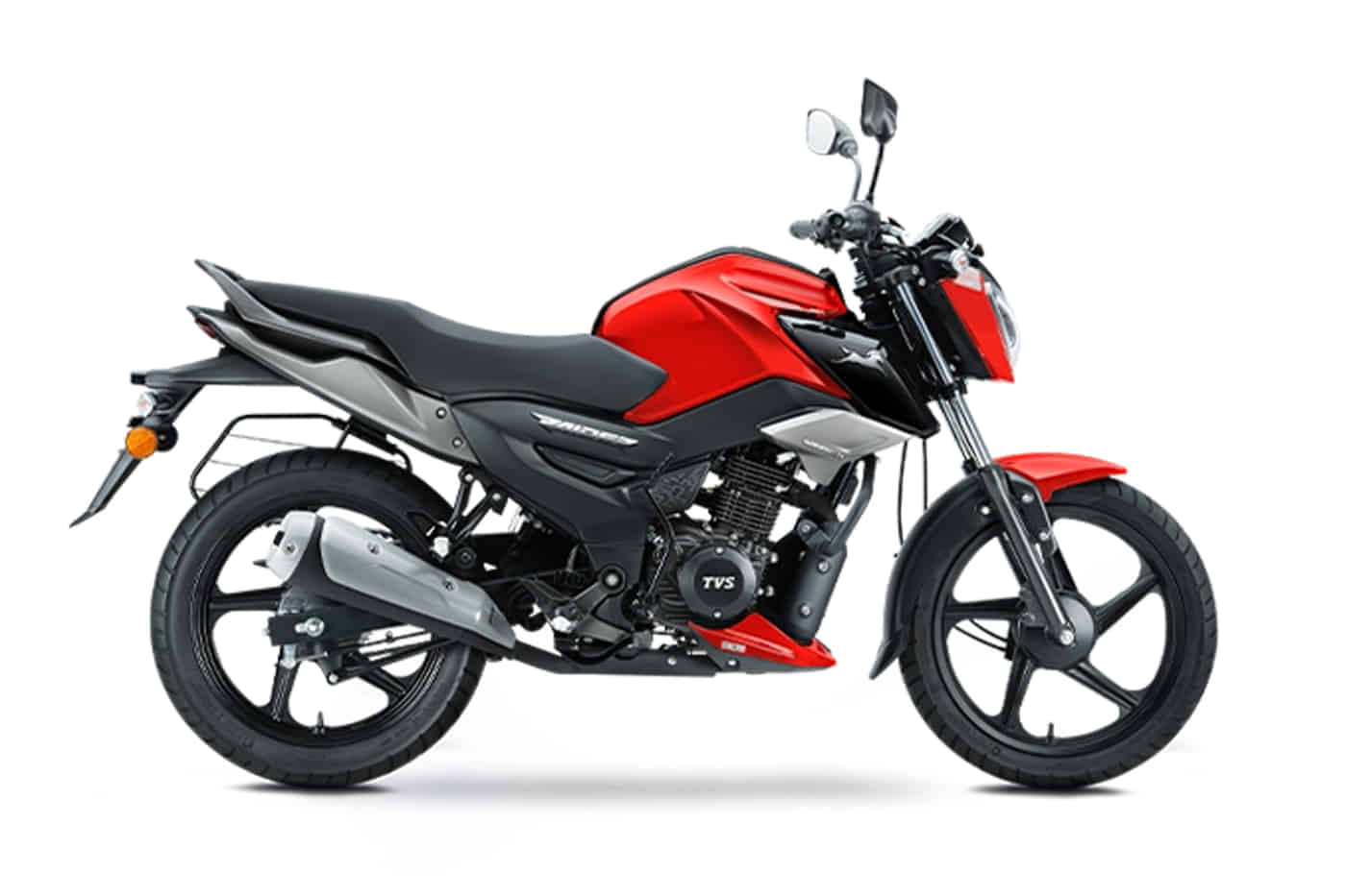 Raider 125 in Striking Red