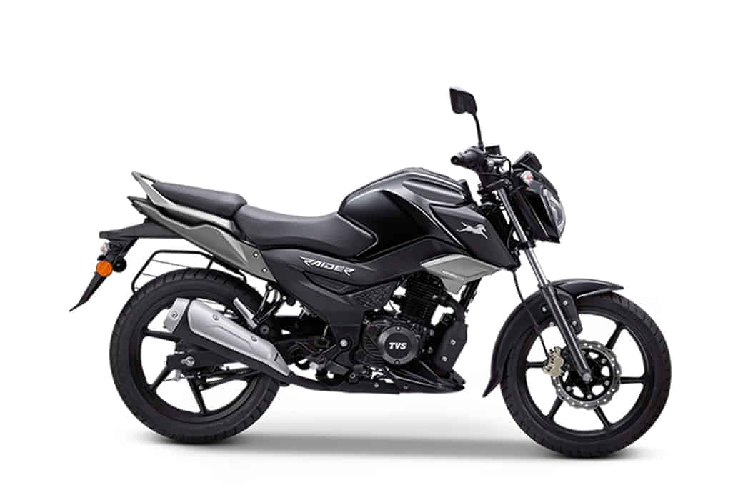 TVS Raider 125 in Wicked Black