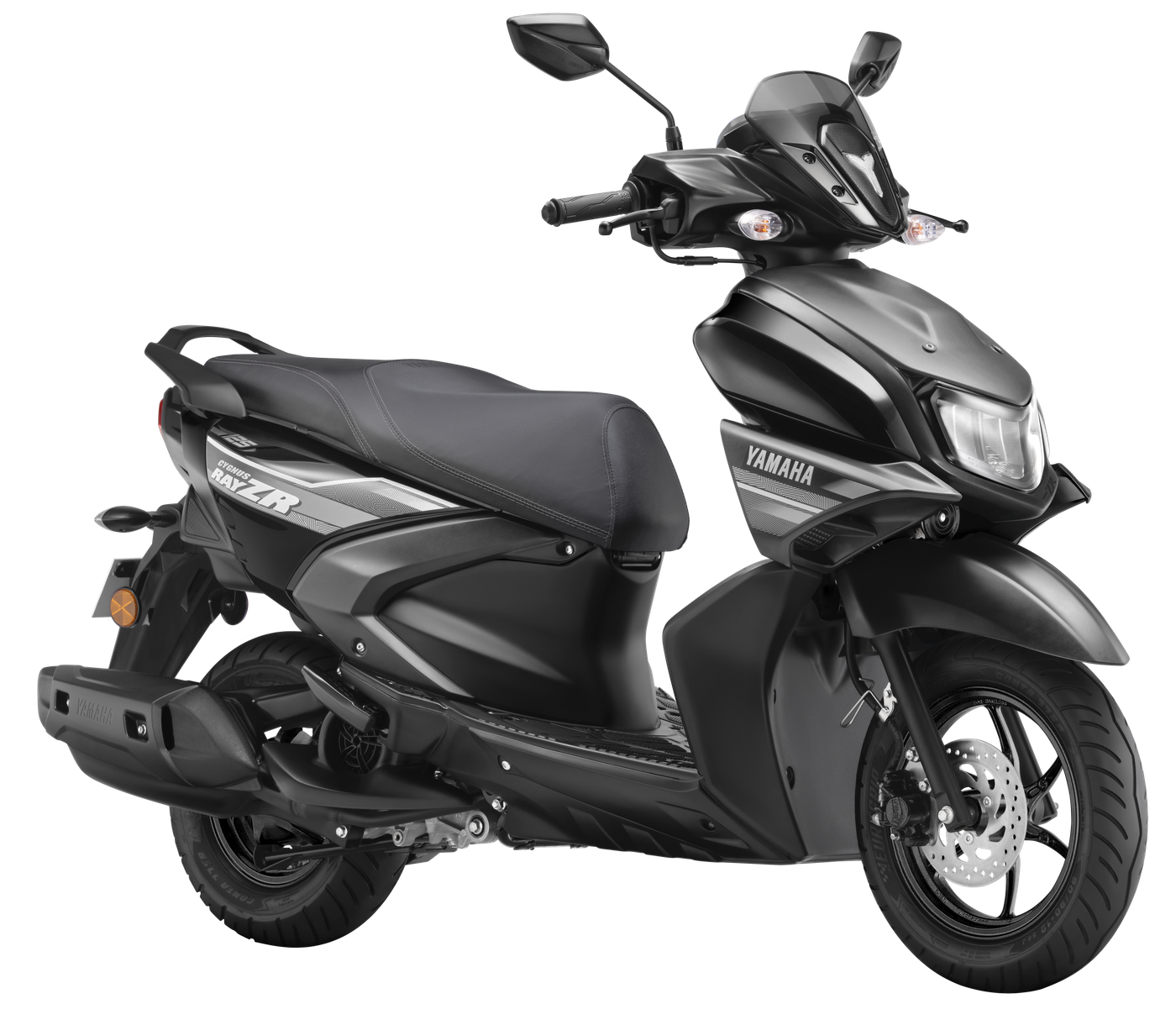 RayZR 125 Fi-Hybrid in Disc - Metallic Black