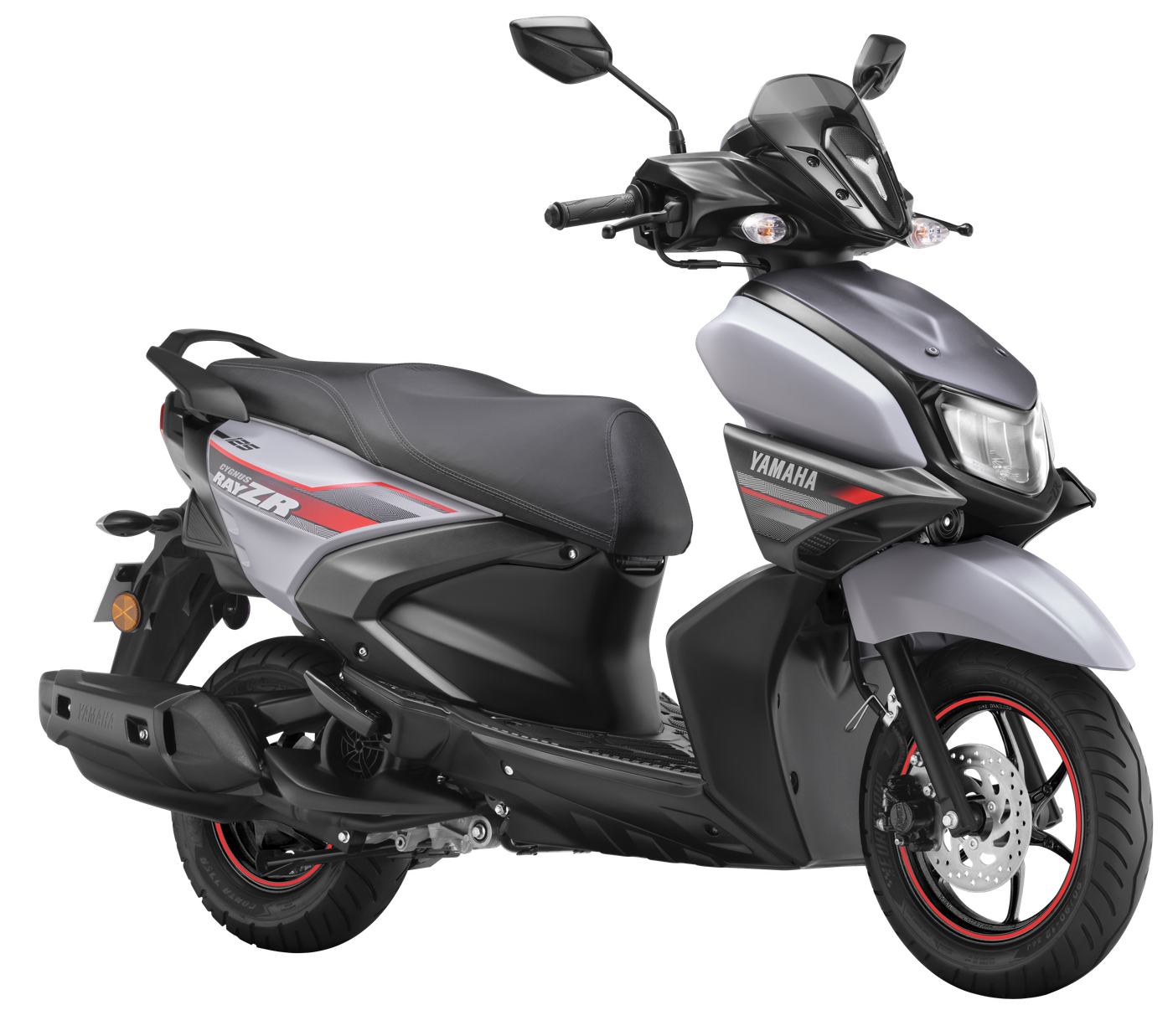 RayZR 125 Fi-Hybrid in  Ice Fluo Vermillion