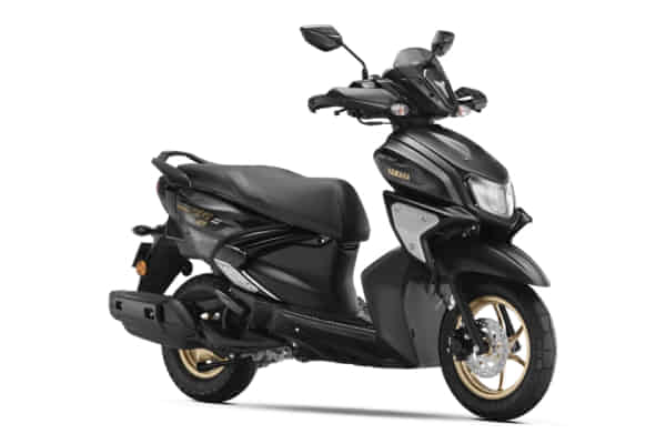 RayZR 125 Fi-Hybrid Street Rally in MATTE BLACK