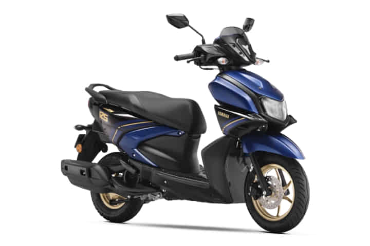Yamaha RayZR 125 Fi-Hybrid in Dark Matte Blue