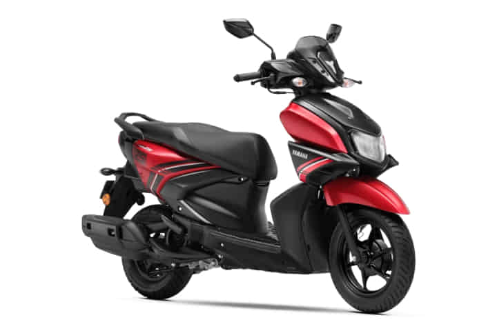 Yamaha RayZR 125 Fi-Hybrid in Matt Red Yamaha RayZR 125 Fi-Hybrid in Matt Red