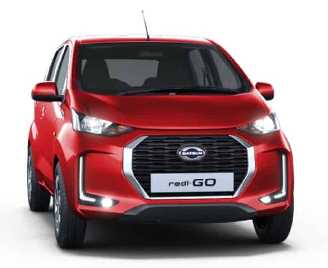 Datsun Redi-Go 2018-2022 in Fire Red