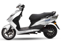 Evtric Motors Ride Silver colour Scooters Evtric Motors Ride Silver colour Scooters