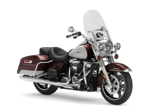 Road King in Midnight CrimsonStone Washed White Pearl Road King in Midnight CrimsonStone Washed White Pearl